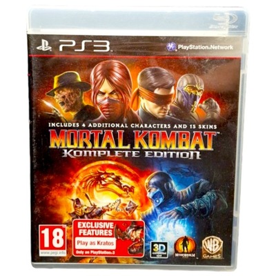 Komplet Mortal Kombat Sony PlayStation 3 (PS3)