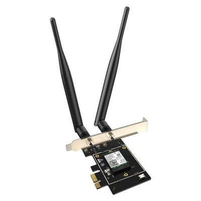 Tenda E33 karta sieciowa WiFi 6E AX5400 2,4/5/6GHz