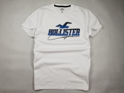 HOLLISTER h01 biały t-shirt california NOWY M