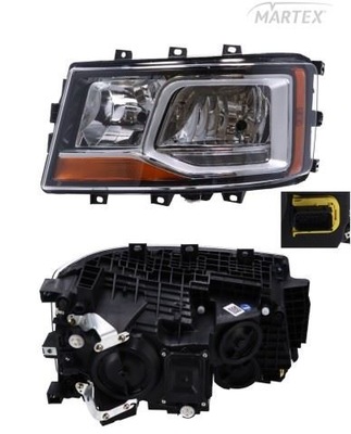 Фара scania p/g/r/s/ 2016- ліва el.ster. з двигун, з лампа do jazd фото №1