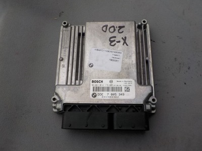 CONTROL UNIT ENGINE BMW X3 E83 2,0 D 7805349  