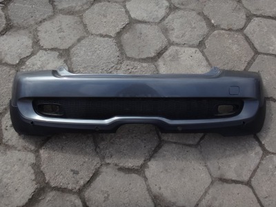 Бампер задня mini cooper s r56 r57 dark silver фото №1