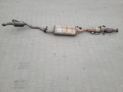 Гасник вихлоп каталізатор середній lexus rx iii rx450 h hybrid фото №1