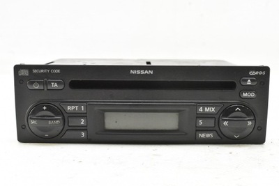 Радіо радіопрогравач cd 28185bh00a nissan note 1 i e11 09-14 фото №1