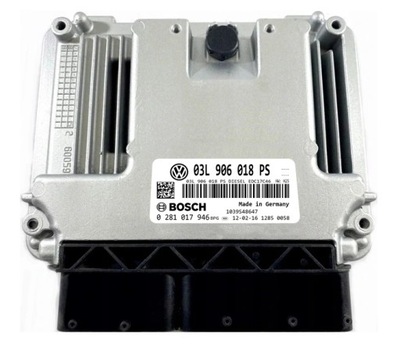 КОМПЬЮТЕР ECU VW 2.0 TDI 03L906018PS 0281017946