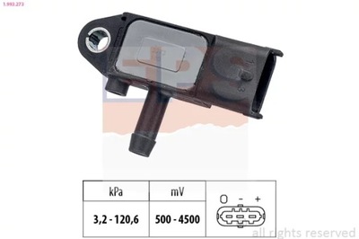 1-993-273 SENSOR CISN. GASES DE ESCAPE FIAT PUNTO 1,3MJT 0  