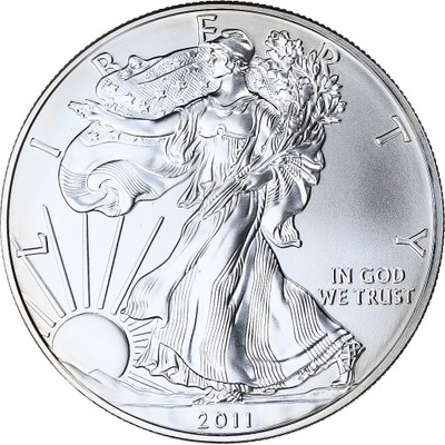 USA, 1 Dollar, 1 Oz, Silver Eagle, 2011, Philadelp