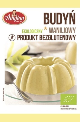 BUDYŃ WANILIOWY BEZGLUTENOWY BIO 40 g - AMYLON (AM