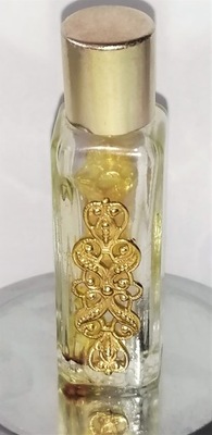 PRL buteleczka po perfumach zdobiona ornament l 70