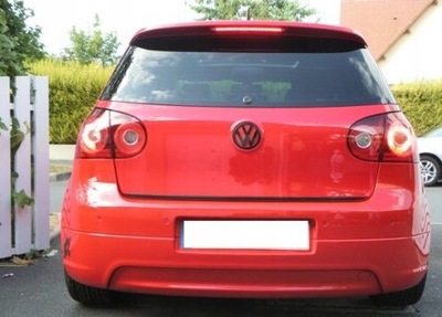 VW GOLF V 5 HATCHBACK - BRIDA NEGRA AL TAPA DE MALETERO TUNEADO  