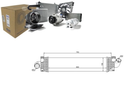Інтеркулер ford c-max c-max ii focus c-max focus фото №1