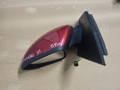 Dacia sandero iii 21- дзеркало ліва 5 pin фото №1