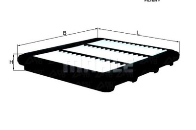 Knecht фильтр воздуха chevrolet matiz spark 0.8-1 фото №1