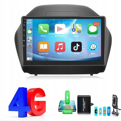 RADIO GPS ANDROID HYUNDAI IX35 2010-15 4/64GB SIM  