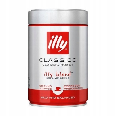 Illy Espresso Classico 100% Arabica kawa mielona 250g
