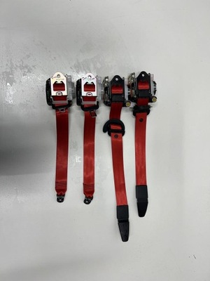 Porsche macan ремни безопасности red 4x оригинал фото №1