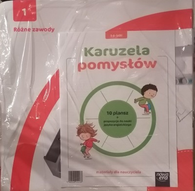 KARUZELA POMYSŁÓW Różne zawody 10 plansz Nowa Era