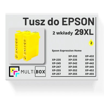 100% NEW 2X tusz 29XL T2994 do EPSON Expression Home XP-255