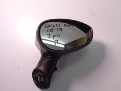 Дзеркало праве fiat grande punto 2005-2009 3 pin фото №1