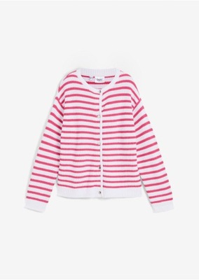 BPC SWETER ROZPINANY W PASKI Z GUZIKAMI 40