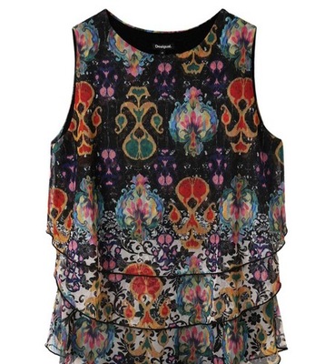 Desigual top bluzka warstwowa 36 S j48