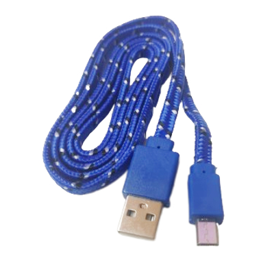 Kabel USB Omega Micro USB 1m Niebieski