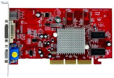 Karta graficzna AMD RADEON 9250 128 MB AGP