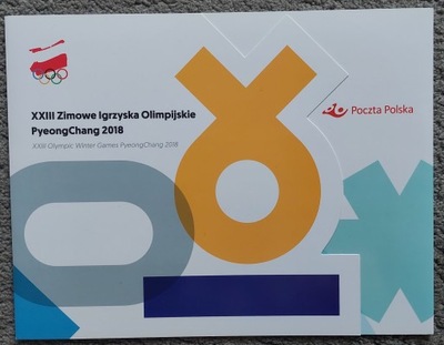 Foldery XXIII Zimowe Igrzyska Olimpijskie +FDC