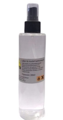 Lakier do modeli kartonowych 200 ml