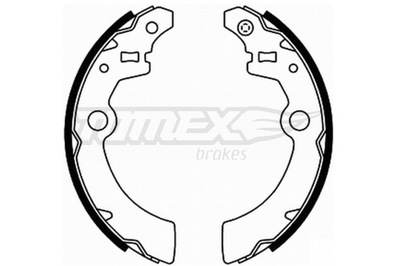 BRAKE SHOES BRAKE TOMEX BRAKES TX 21-91  