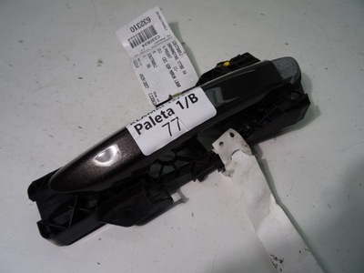 VW PASSAT B7 HANDLE DOOR LEFT REAR 3C0837885J LB8R  