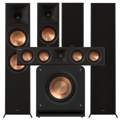 KINO DOMOWE 5.1 KLIPSCH RP-8000F II + RP-600M II + RP-404C II + RP-1200SW