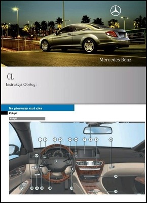 MERCEDES CL W216 POLSKA MANUAL SERVICE 2006-2014  