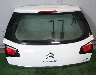 Citroen c3 ii крышка багажника задняя багажника фото №1