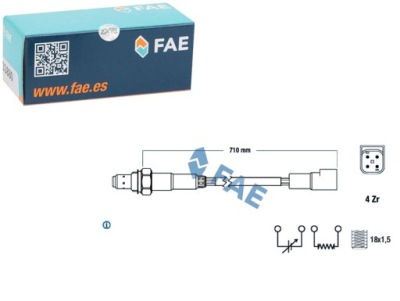 Fae датчик лямбда-зонд 93gb9f472ba 93vb9f472aa 6847914 6 фото №1