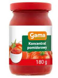 Koncentrat Pomidorowy 30% 180g Gama