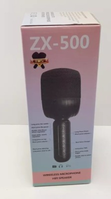 MIKROFON Z GŁOŚNIKIEM TWS ZX500