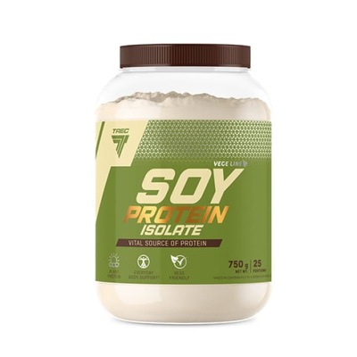 TREC SOY PROTEIN ISOLATE 750G Białko sojowe Wanili