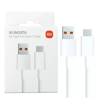 ORYGINALNY SZYBKI KABEL 120W 6A USB-C TYP-C XIAOMI
