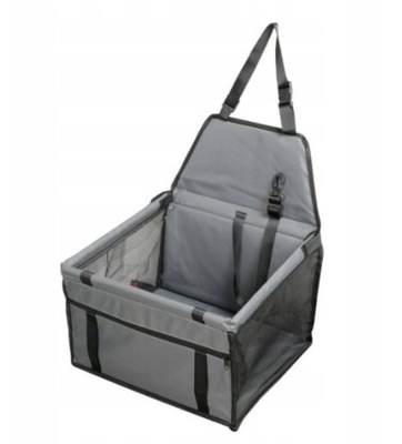 TRANSPORTER SAMOCHODOWY DO PRZEWOŻENIA PSÓW I KOTÓW NA FOTEL