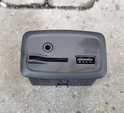 Renault clio iv captur разъём port модуль usb aux фото №1