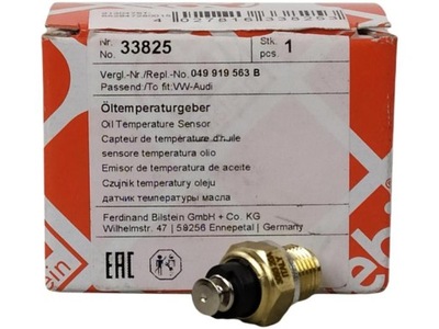 FEBI SENSOR TEMPERATURA ACEITES AUDI 100 C3 C4  