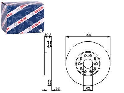 DISCS BRAKE 2SZT. FRONT LEXUS IS I IS SPORTCROSS TOYOTA ALTEZZA  