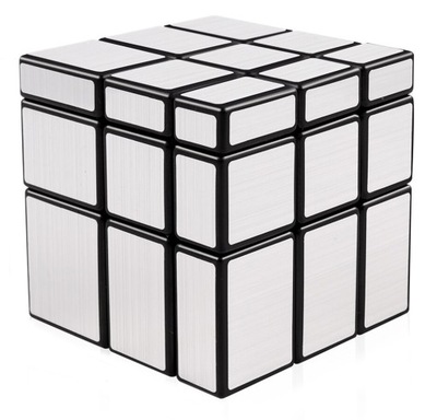 KOSTKA MIRROR CUBE SREBRNA ASYMETRYCZNA 3X3 QY