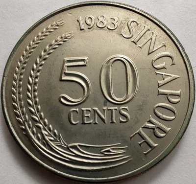 0903 - Singapur 50 centów, 1983