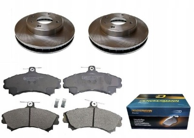 Гальмівні диски гальмівні колодки volvo s40 v40 carisma 256mm перед фото №1