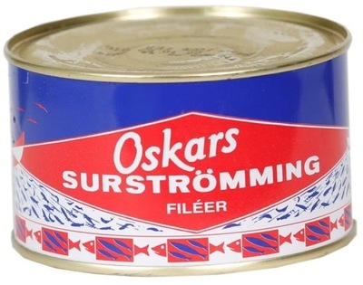 Kiszone śledzie Oskars Surstromming fileer 0,44 kg