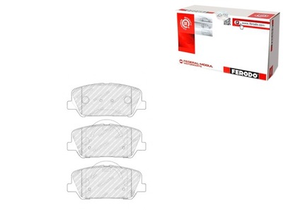 Тормозные колодки тормозные перед hyundai equus centennial genesis i30 ioniq фото №1