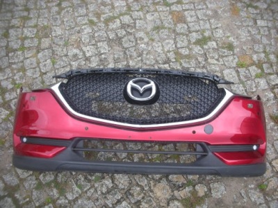 Бампер решётка радиатора 2018- mazda cx-5 передний cx5 drl led фото №1