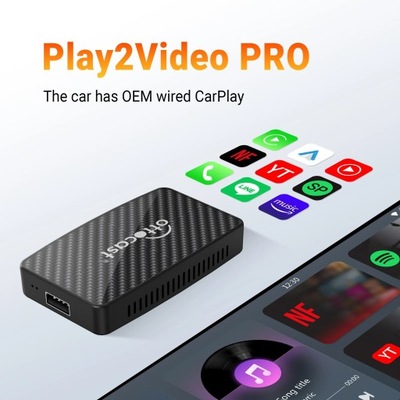 SERVICE TV VIDEO OTTOCAST PLAY2VIDEOPRO FOR YTB NFX WIRELESS CARPLAY ADAPTE  